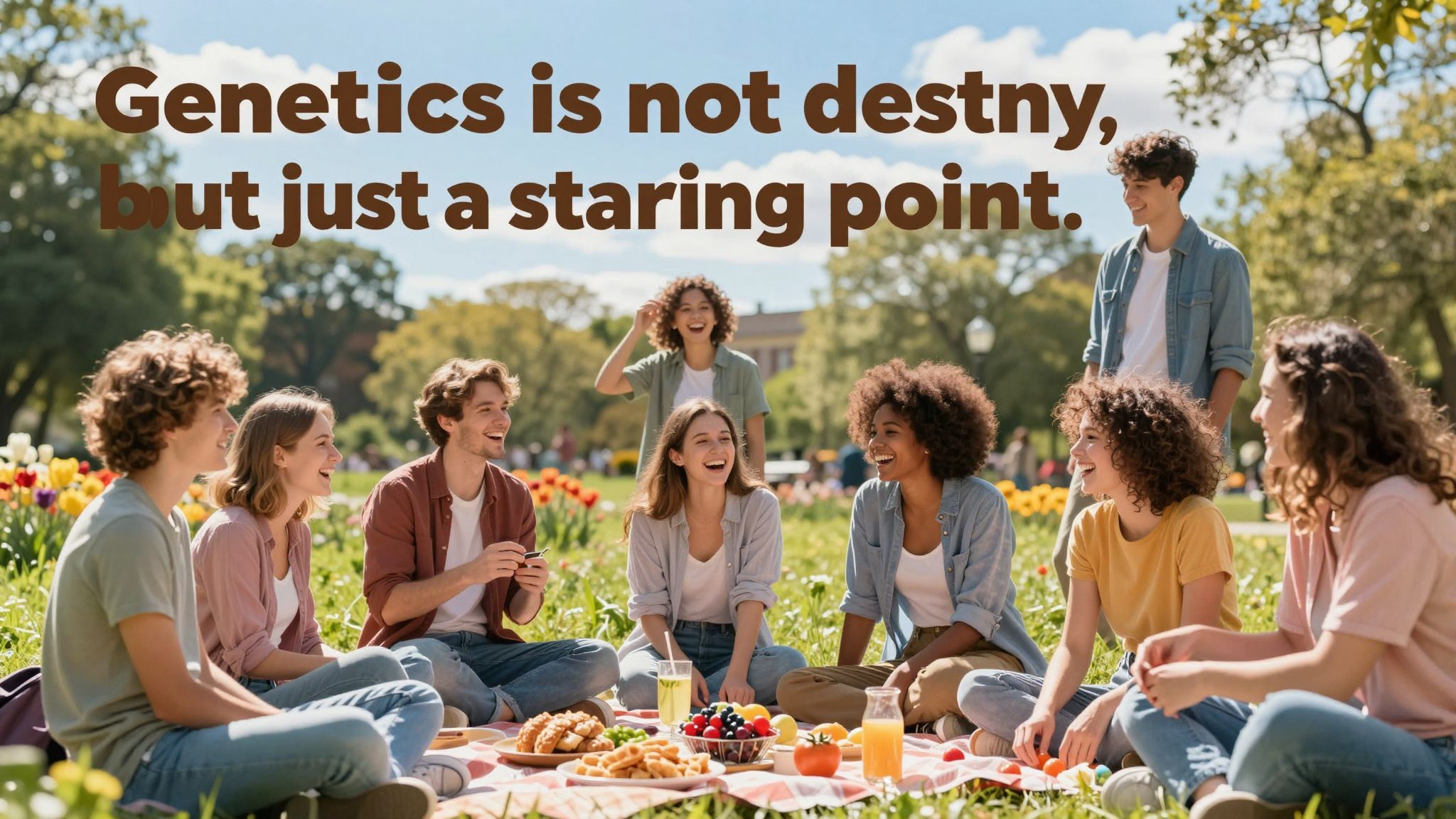 A genetika alap, de a boldogságot tanulni lehet.