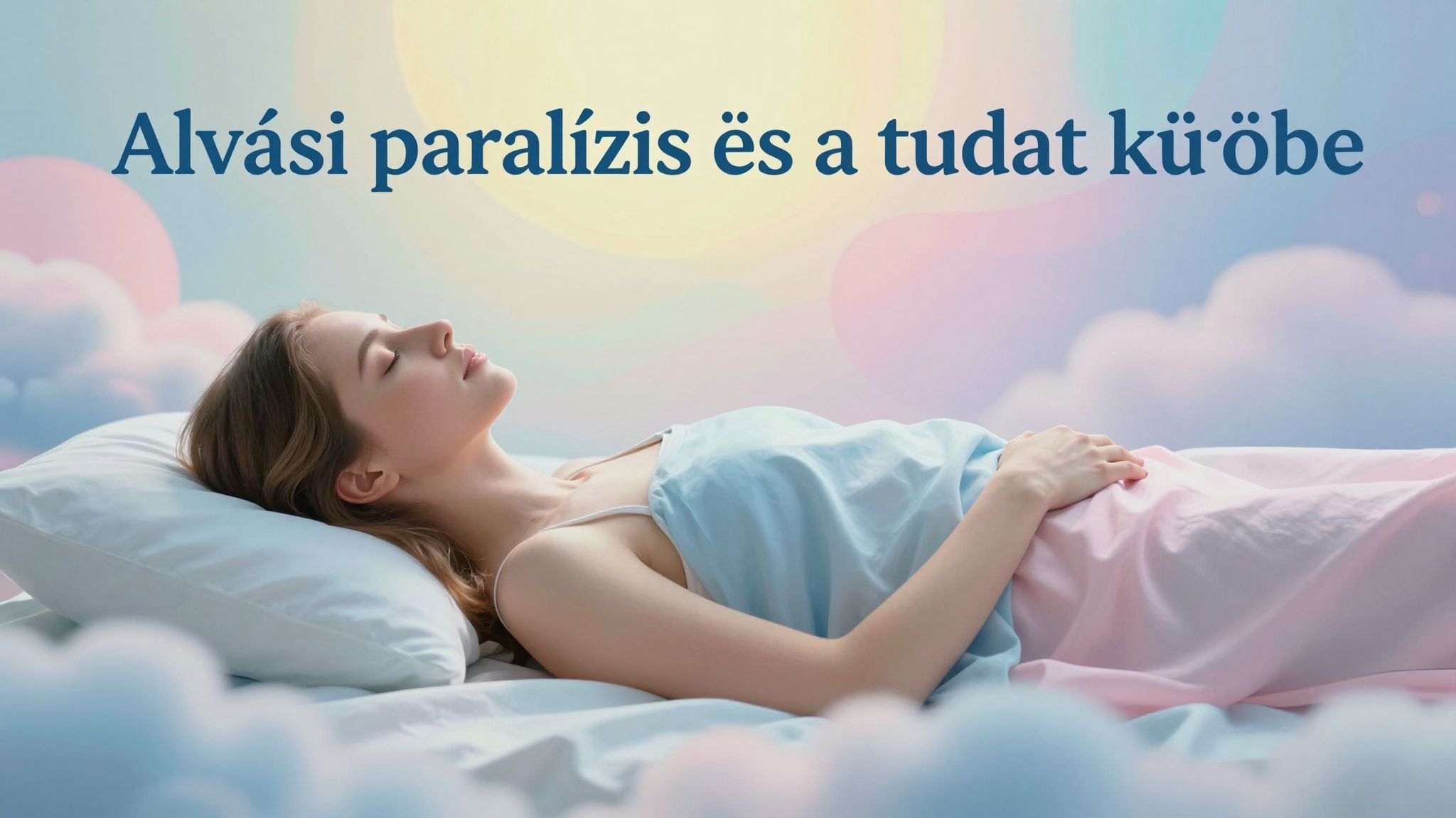 Az alvási paralízis az ébrenlét és álom határán zajlik.